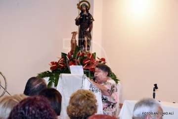 El Roque Azucarero, a tope, en la fiesta para honrar a su patrono (Foto Antonio Alí)